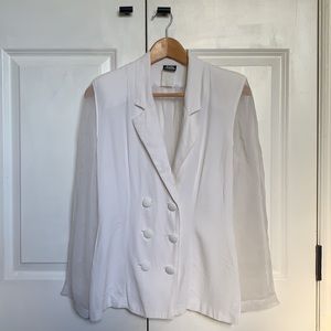 Judy Knapp White Blazer